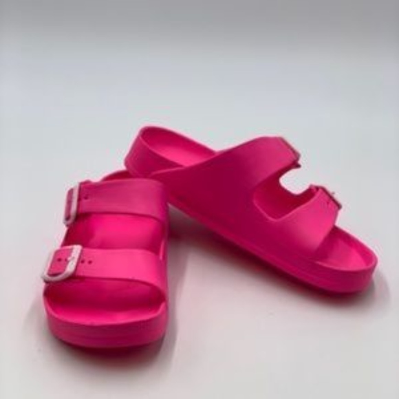 H2K Shoes - SIZE 11 LEFT !!! Pool Party Sandals - Neon Pink